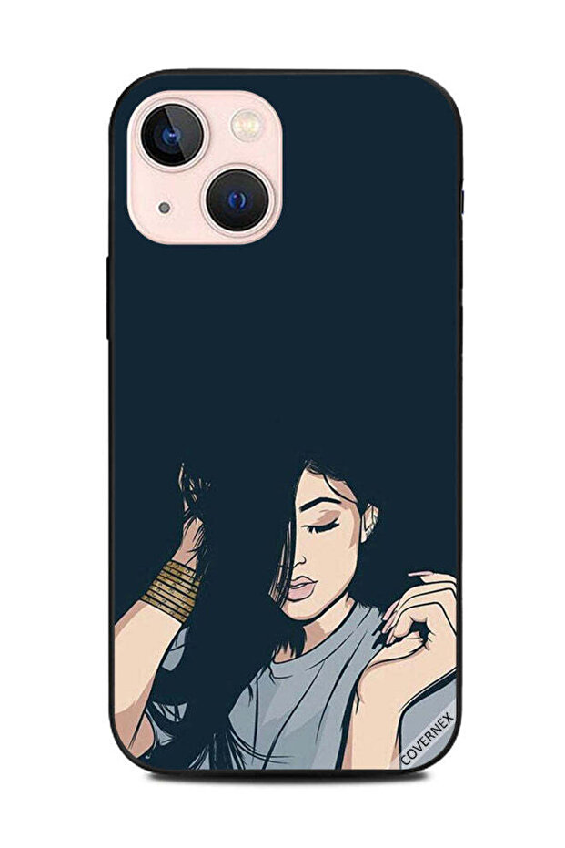 غطاء حماية لهاتف Apple iPhone 13 Mini - فتاة استيقظي