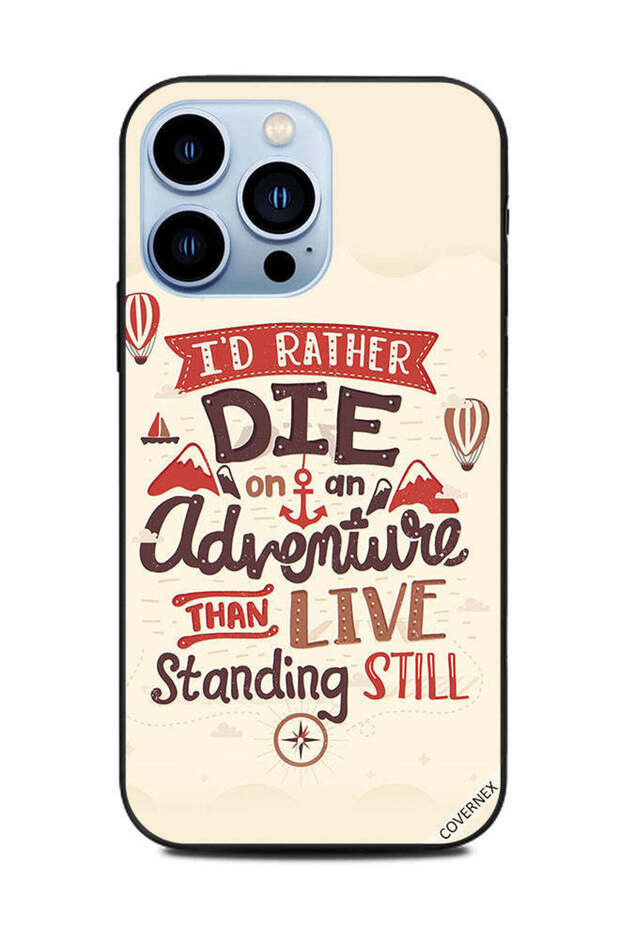 غطاء حماية لهاتف Apple iPhone 13 Pro - Die On An Adventure