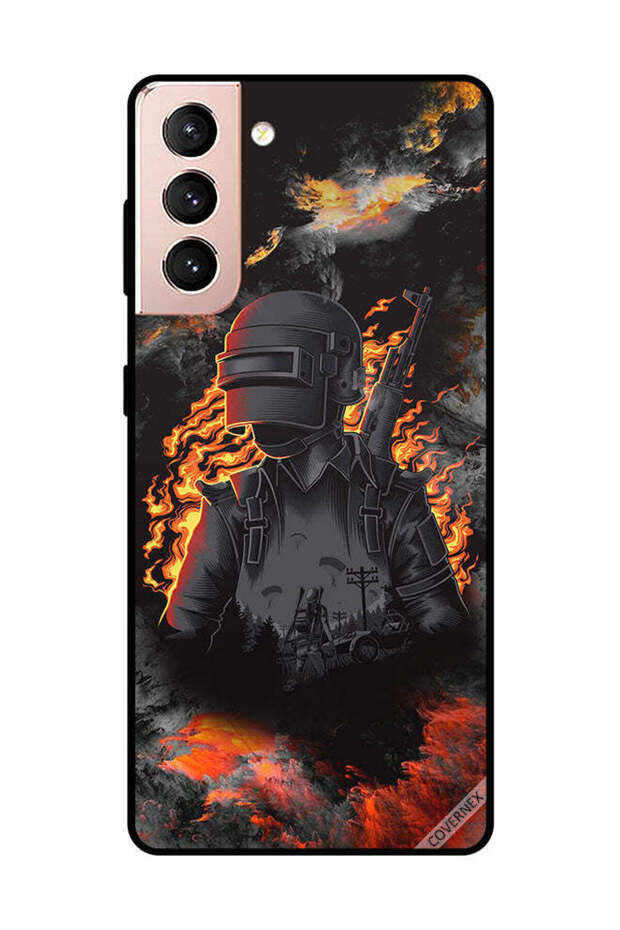 غطاء حماية لهاتف سامسونج جالاكسي S21 بلس - لاعب دمر الأعداء