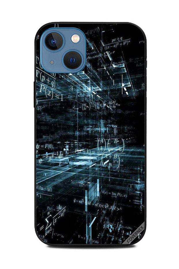 غطاء حماية لهاتف Apple iPhone 13 بنمط علمي