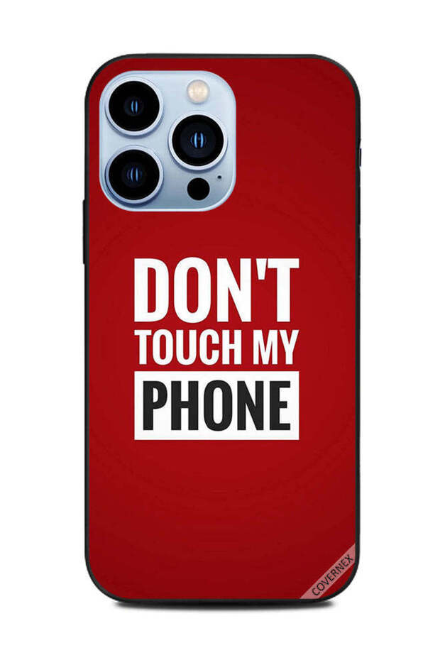 غطاء حماية لهاتف Apple iPhone 13 Pro لا تلمس هاتفي