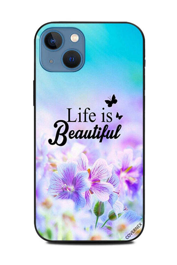 غطاء حماية لهاتف Apple iPhone 13 - الحياة جميلة