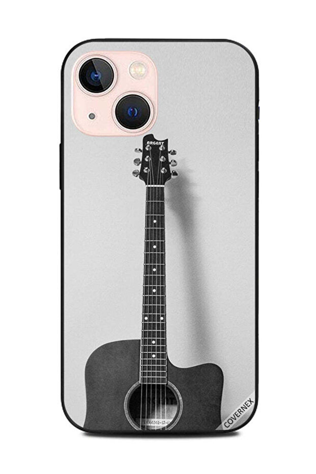 غطاء حماية لجهاز Apple iPhone 13 Mini Guitar