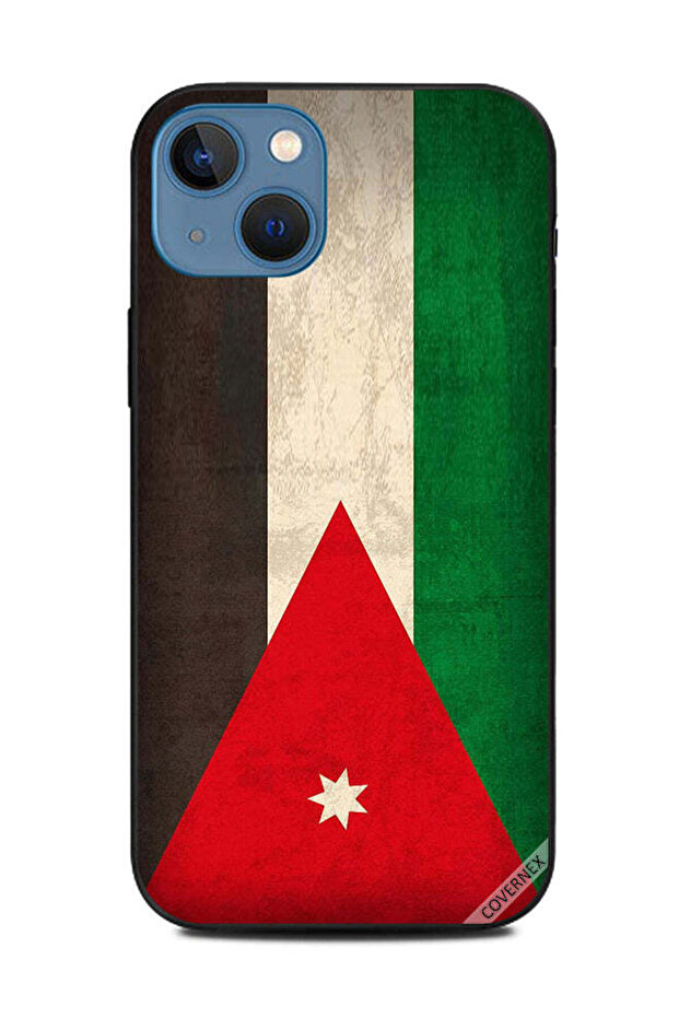 غطاء حماية لهاتف Apple iPhone 13 علم الأردن