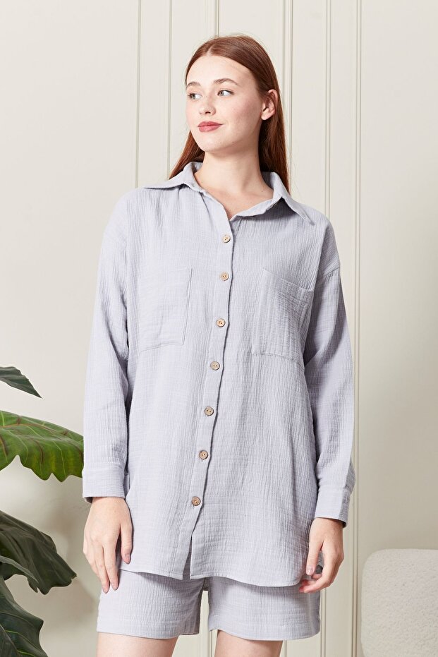 100% Cotton Fabric Cool Women's Shirt
