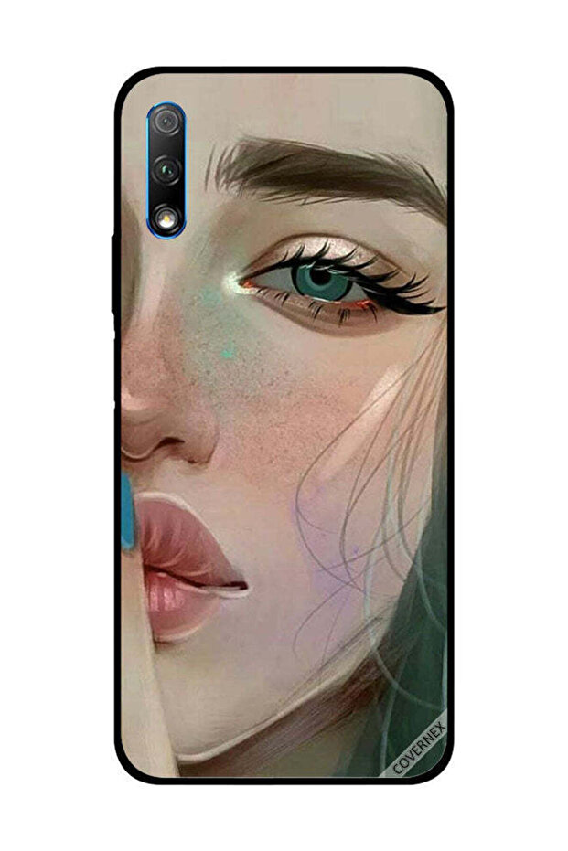 غطاء حماية لهاتف Honor 9X، ششش، إنها حزينة
