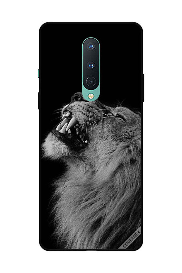 غطاء حماية لهاتف OnePlus 8 - الأسد المبهج