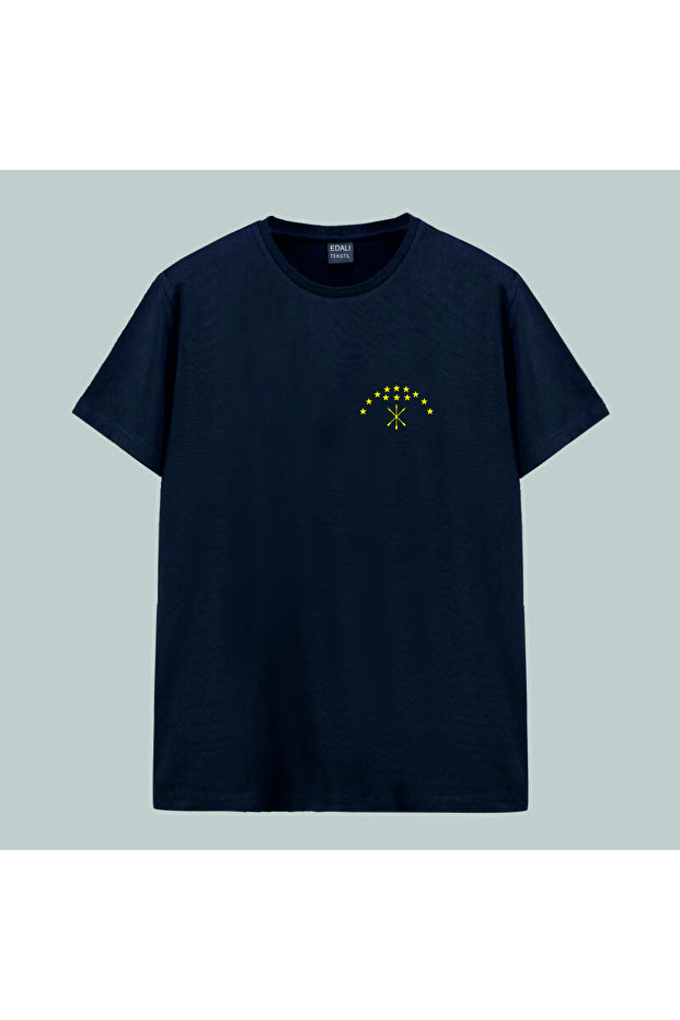 Adige Flag Logo Chest Printed Tshirt