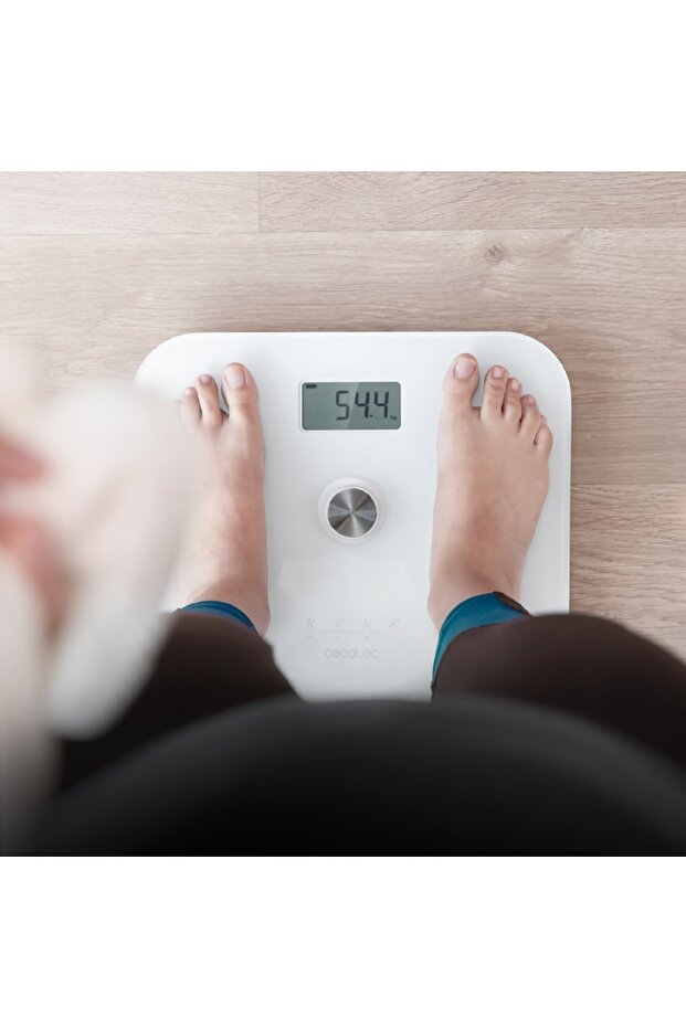 Cântar corporal, Cecotec, Surface Precision EcoPower 10100, alb - 4