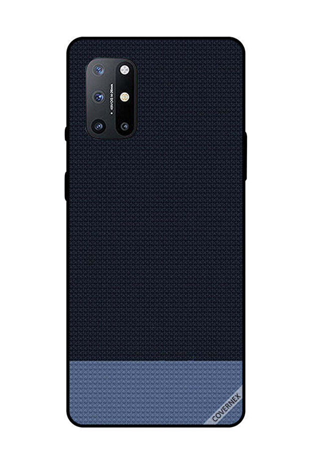 غطاء حماية لهاتف OnePlus 8T بنمط أشكال منقطة باللون الأزرق