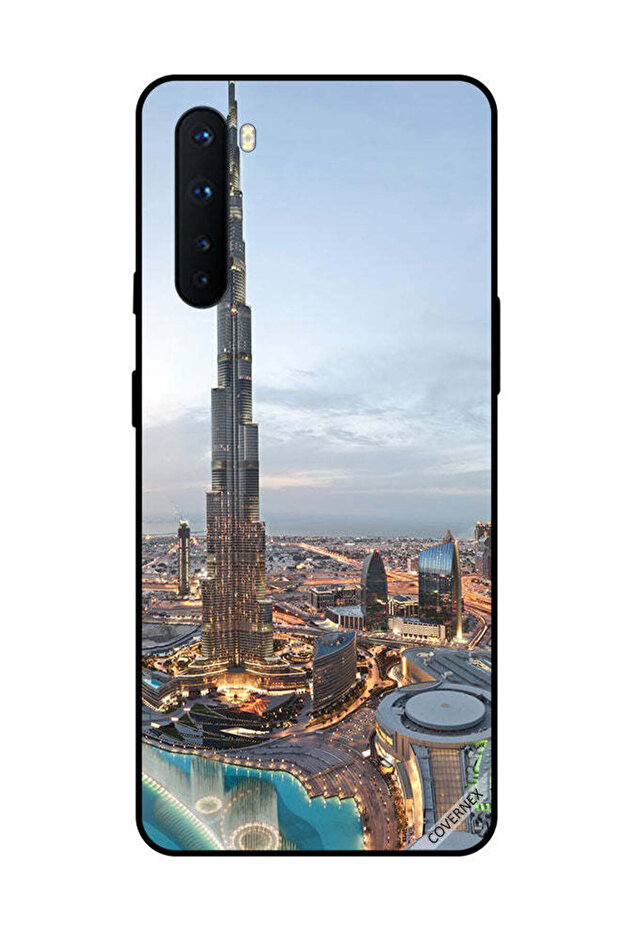 غطاء حماية لهاتف OnePlus Nord منظر جميل لوسط مدينة دبي
