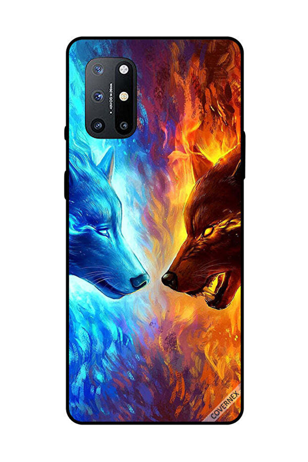 غطاء حماية لهاتف OnePlus 8T - ذئب الماء والنار