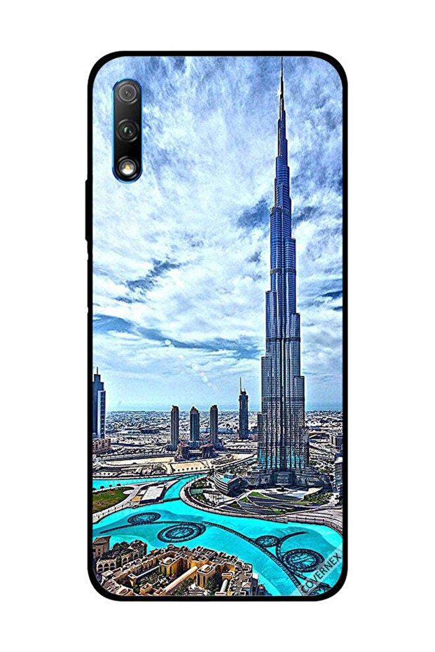 Protective Case Cover For Honor 9X Burj Khalif Touching Clouds