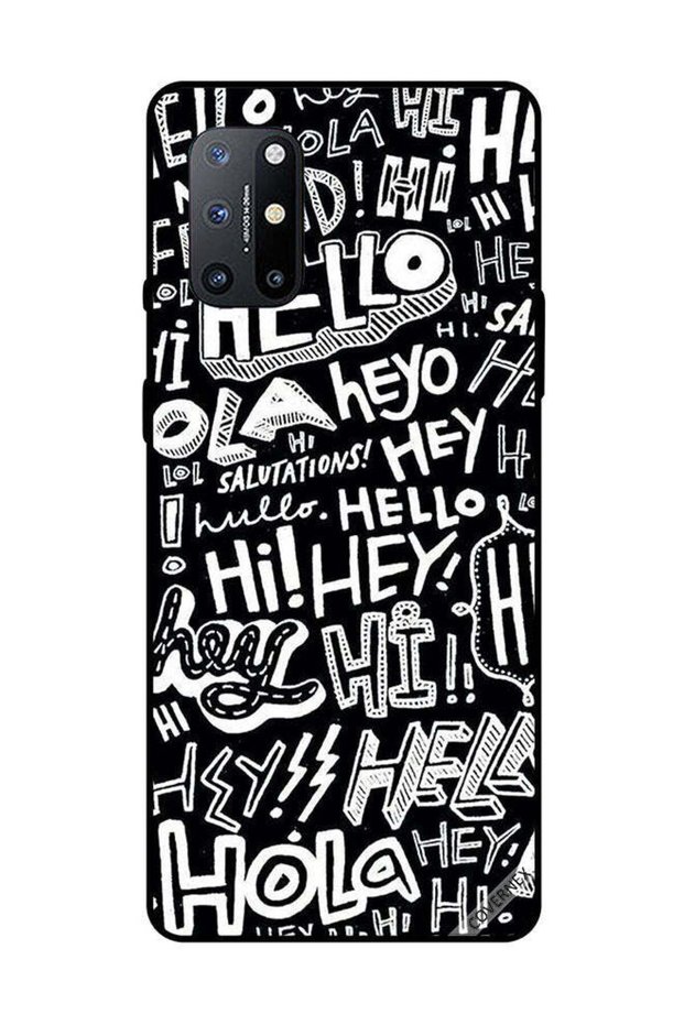 غطاء حماية لهاتف OnePlus 8T Hi Hello Tags