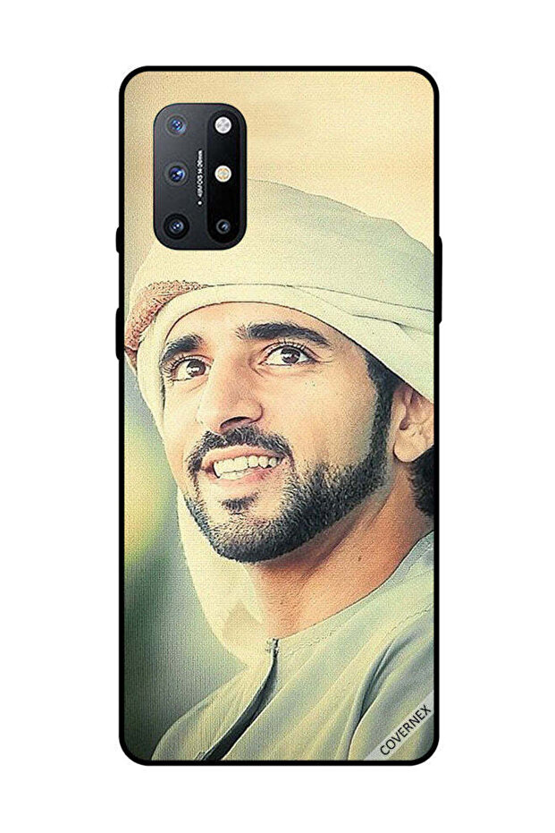 غطاء حماية لهاتف OnePlus 8T - الشيخ حمدان مبتسمًا