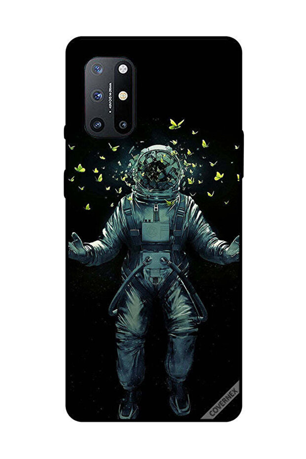 غطاء حماية لهاتف OnePlus 8T - غواص وفراشات