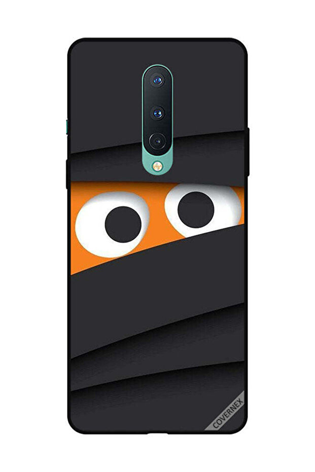 غطاء حماية لهاتف OnePlus 8 مع عينين ظاهرتين
