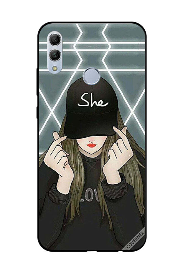 غطاء حماية لهاتف Honor 10 Lite She On Cap