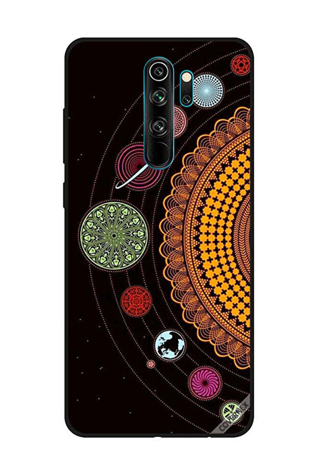 Protective Case Cover For Xiaomi Redmi Note 8 Pro Mandala Space Shapes