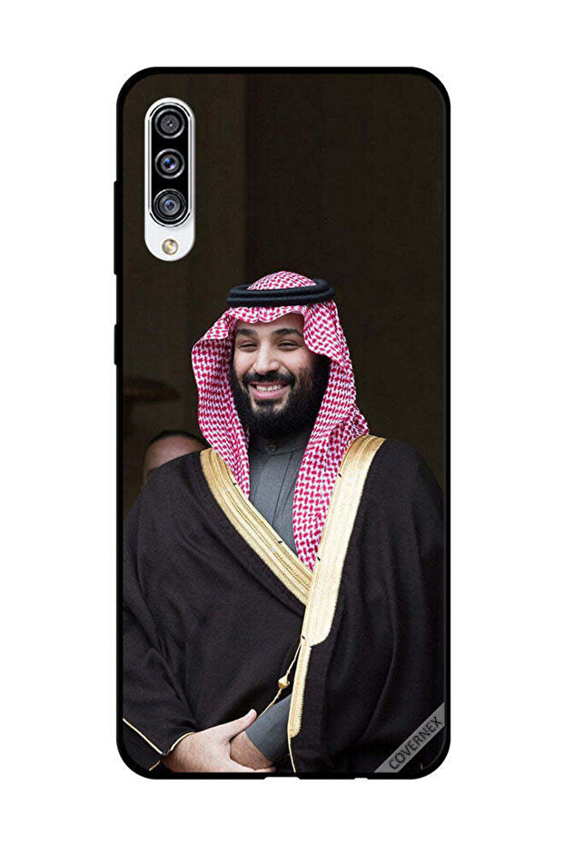 غطاء حماية لهاتف سامسونج جالاكسي A30s محمد بن سلمان مبتسمًا
