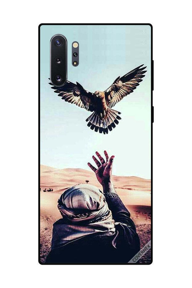 غطاء حماية لهاتف سامسونج جالكسي نوت 10 بلس - النسر يعود إلى اليد
