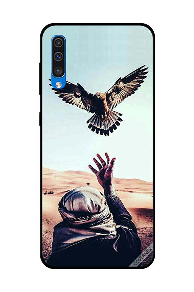 غطاء حماية لهاتف سامسونج جالكسي A50 النسر يعود إلى اليد