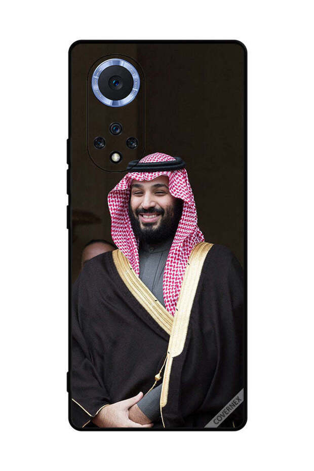 غطاء حماية لهاتف هواوي نوفا 9 برو محمد بن سلمان مبتسمًا