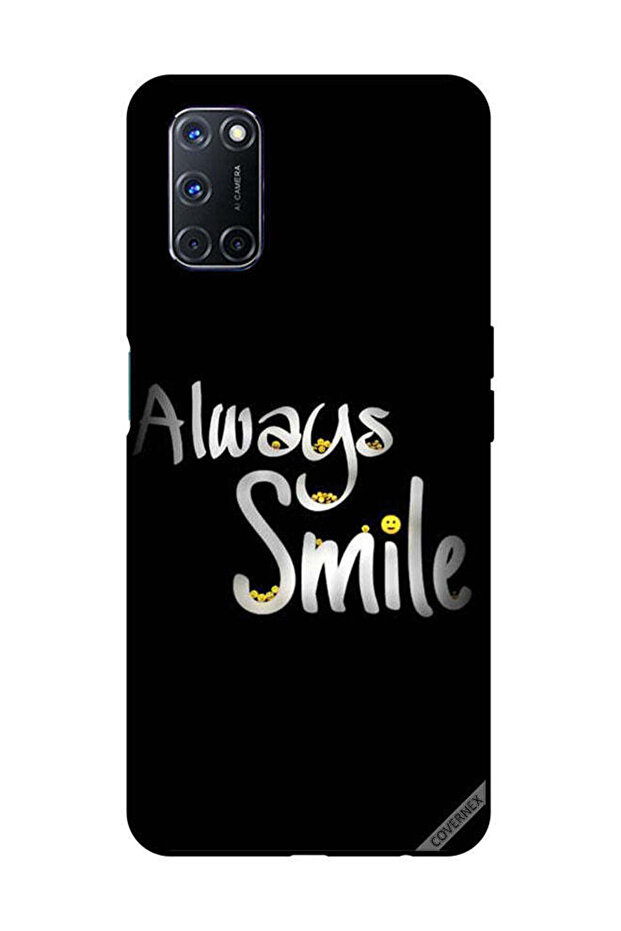 غطاء حماية لهاتف OPPO A52/A72/A92 - ابتسم دائمًا