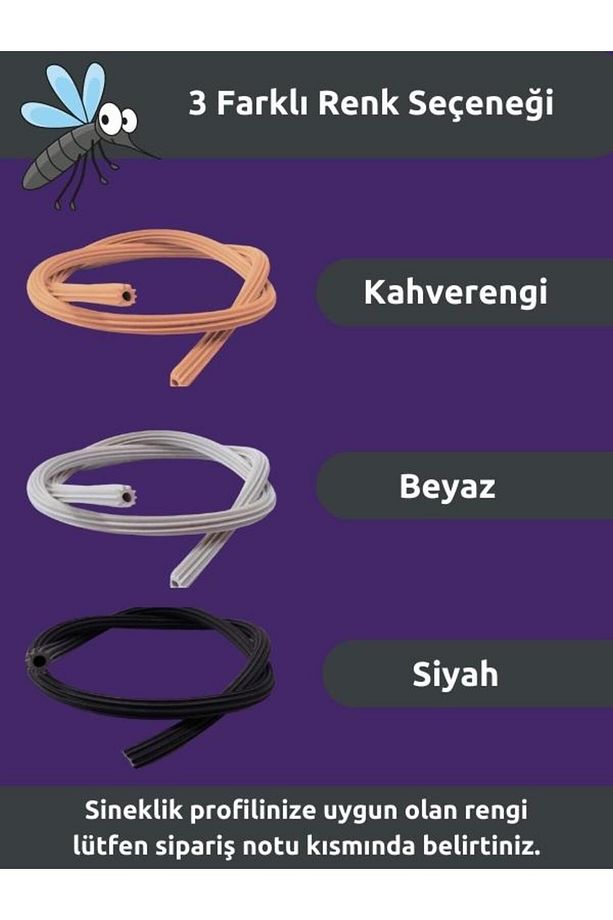 Sineklik Tamir Kiti | 80x140 cm Evcil Hayvanlara Dayanıklı Tül | Kendin Yap (DIY) - 4