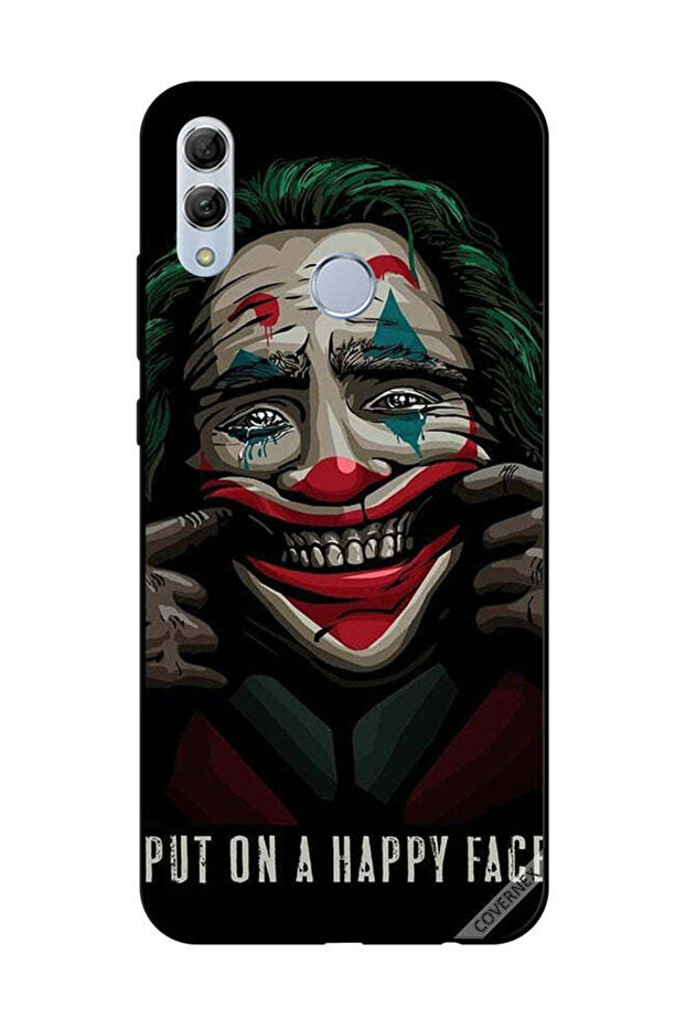 غطاء حماية لهاتف Honor 10 Lite بوجه سعيد