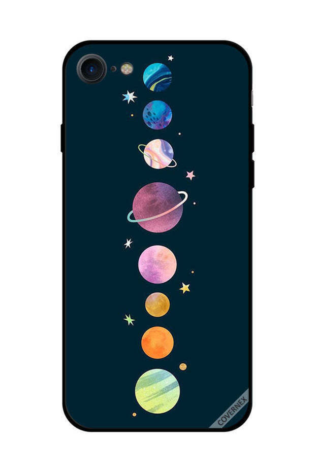 غطاء حماية لهاتف iPhone SE 2020 - الفضاء والنجوم