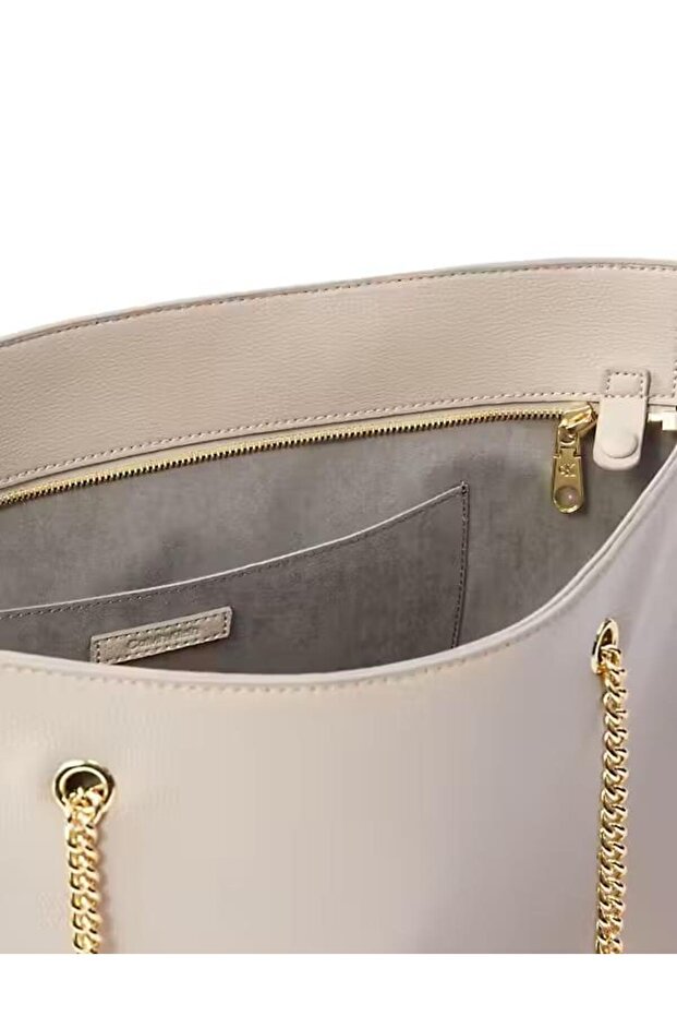 MINIMAL MONOGRAM CHAIN TOTE - 4