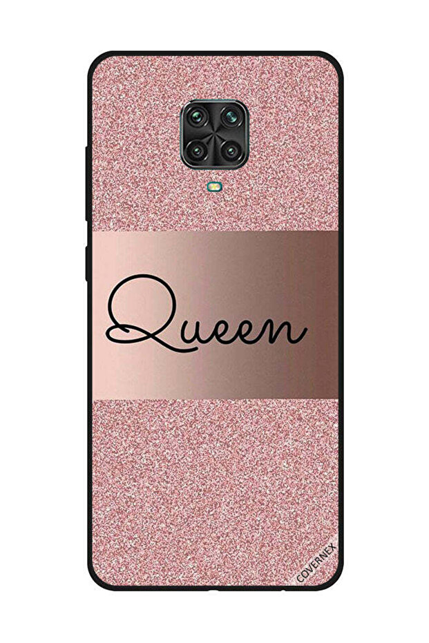 Protective Case Cover For Xiaomi Redmi Note 9S/9 Pro Queen Glitters Bg