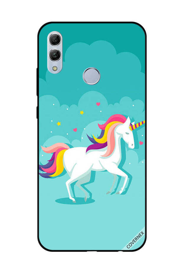 غطاء حماية لهاتف Honor 10 Lite بتصميم وحيد القرن