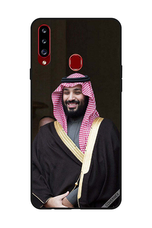 غطاء حماية لهاتف سامسونج جالاكسي A20s محمد بن سلمان مبتسمًا
