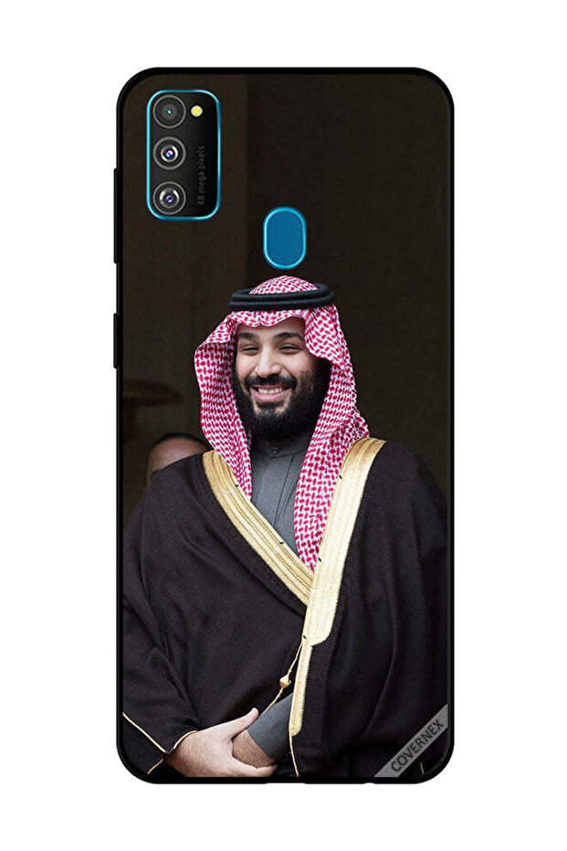 غطاء حماية لهاتف سامسونج جالاكسي M30s محمد بن سلمان مبتسمًا