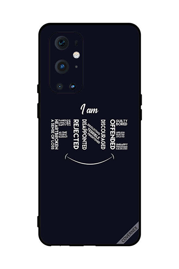 غطاء حماية لهاتف OnePlus 9 Pro، أنا بخير، مرفوض