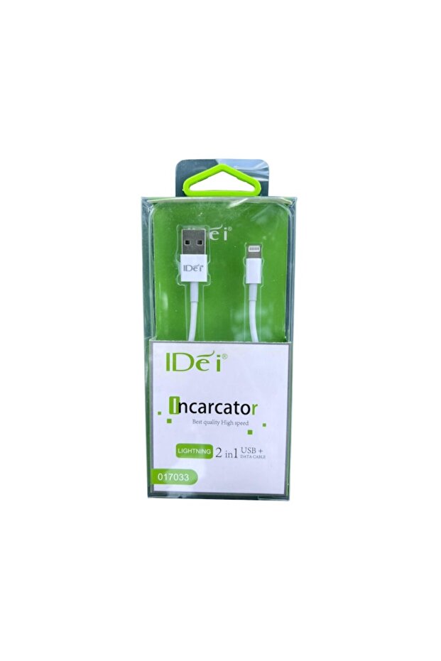 Lightning data/charging cable, Apple compatible, 1m, 2.1A 017033 - 3