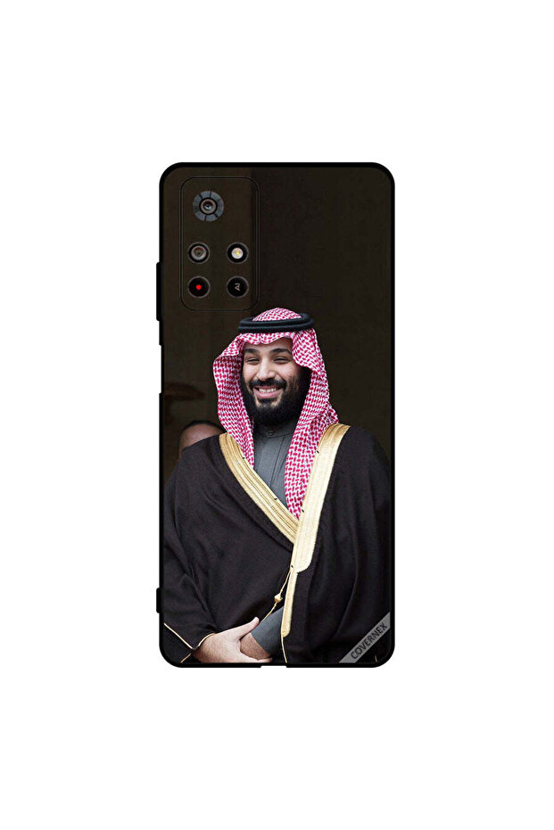 غطاء حماية لهاتف بوكو إم 4 برو - محمد بن سلمان مبتسمًا