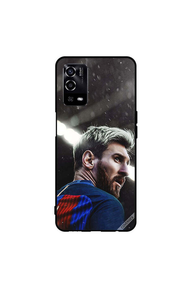 غطاء حماية لهاتف Oppo A55/56 ميسي يبحث عن