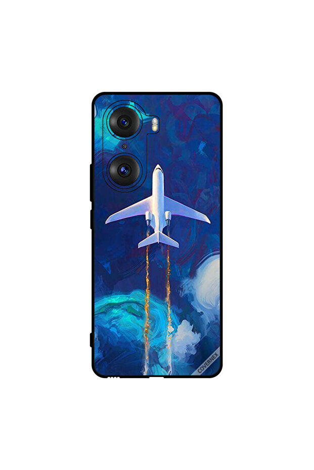 غطاء حماية لهاتف Honor 60 Pro بتصميم طائرة تحلق