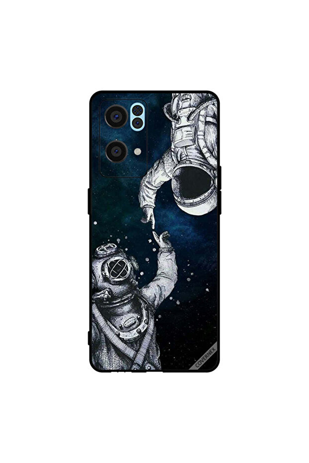 غطاء حماية لهاتف Oppo Reno7 Pro 5G رائد فضاء وغواص