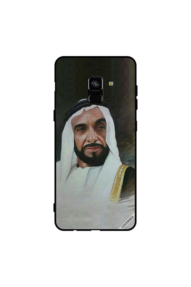 غطاء حماية لهاتف سامسونج جالاكسي A8+ (2018) الشيخ زايد