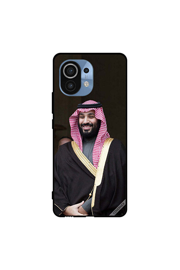 غطاء حماية لهاتف شاومي مي 11 محمد بن سلمان مبتسمًا
