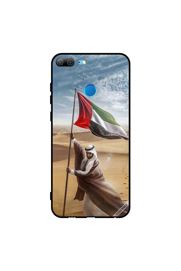 غطاء حماية لهاتف Honor 9 Lite، علم الإمارات العربية المتحدة، زايد