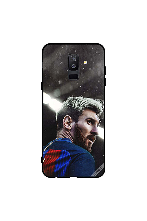 غطاء حماية لهاتف سامسونج جالاكسي A6+ (2018) ميسي يبحث عن