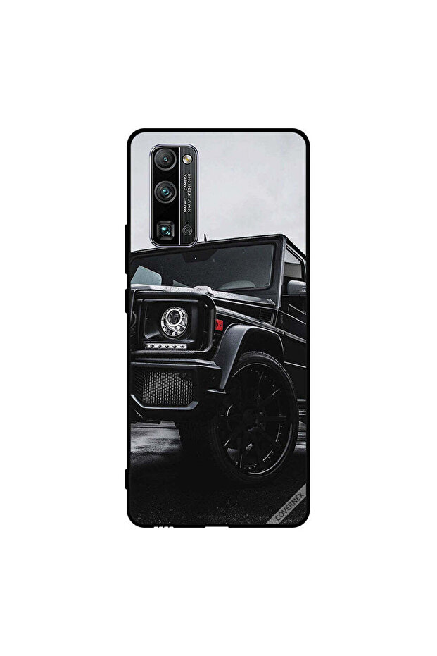 غطاء حماية لهاتف Honor 30 Pro+ - أسود - جيب
