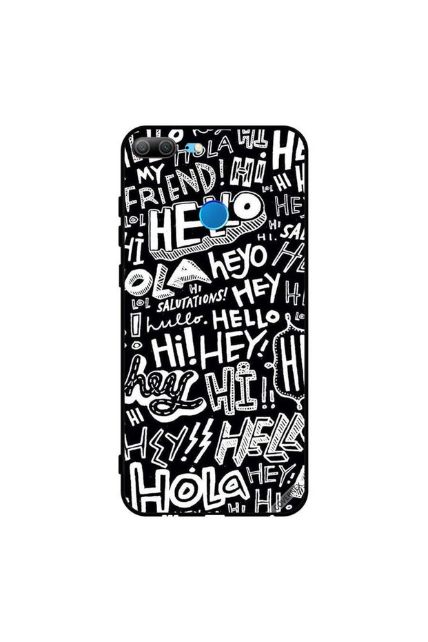 غطاء حماية لهاتف Honor 9 Lite Hi Hello Tags