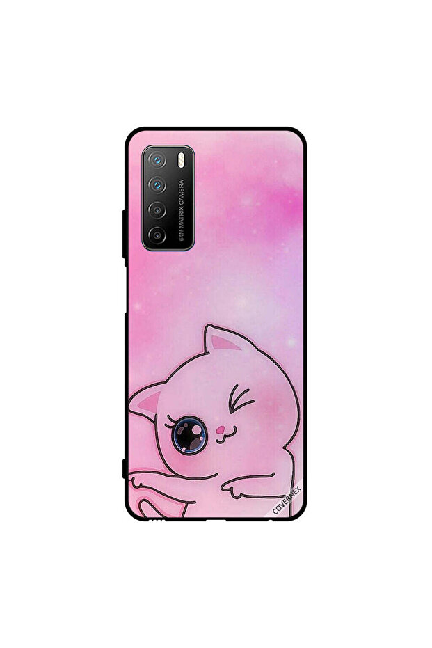 غطاء حماية لهاتف Honor Play 4 Go This Way Kitten