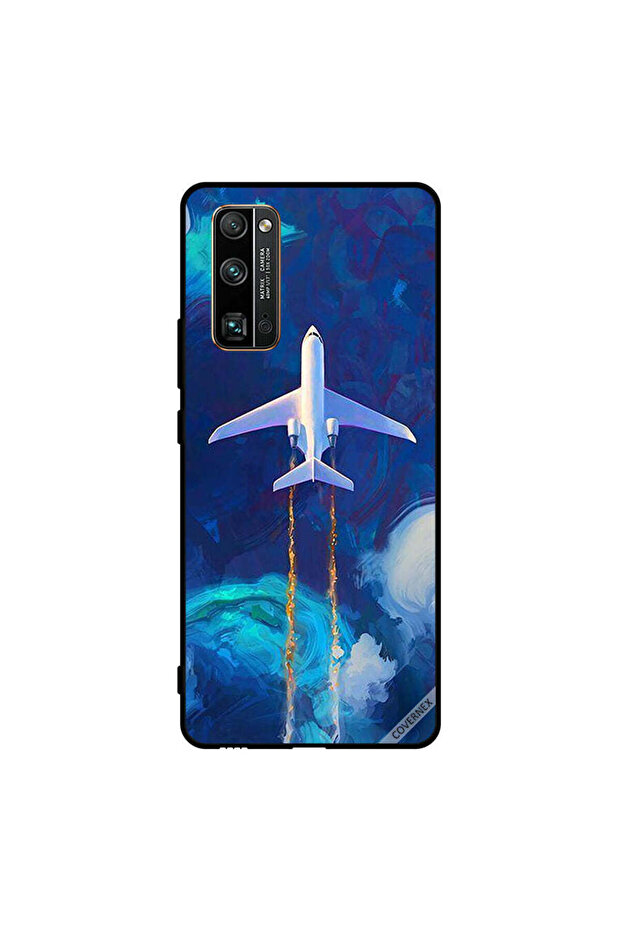 غطاء حماية لهاتف Honor 30 Pro بتصميم طائرة تحلق
